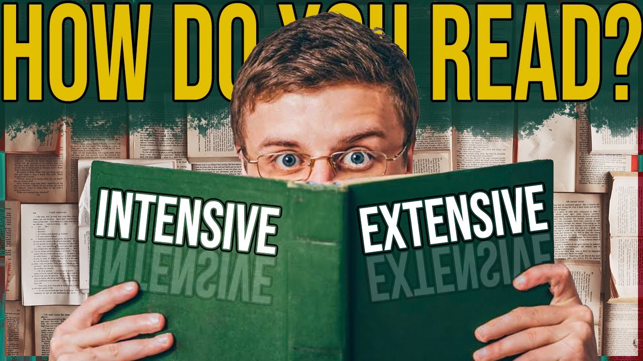 Intensive or Extensive Reading...Which is Better?