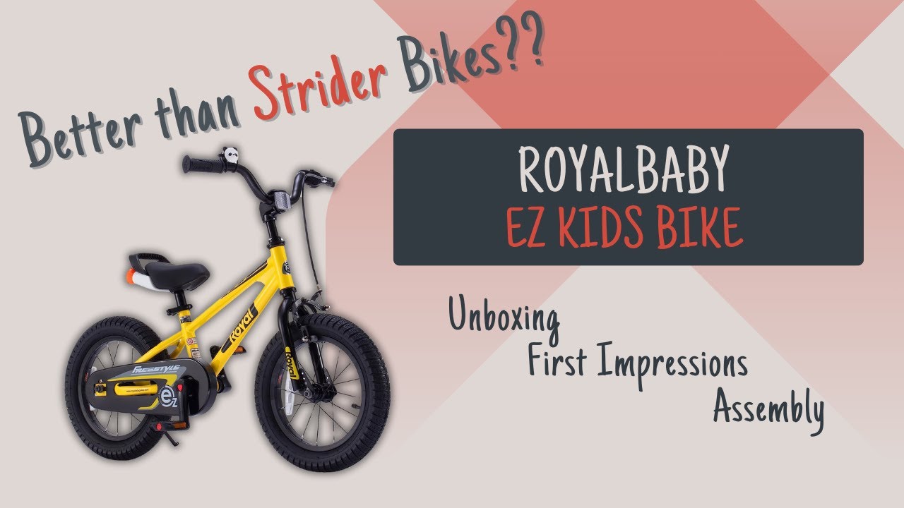 Not just another Strider knockoff? Royalbaby EZ Kids Bike - Unboxing | First Impressions | Assembly