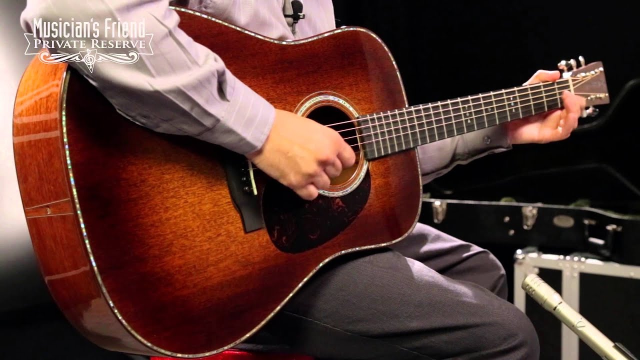 Martin Custom D-18 Mahogany Top Dreadnought Acoustic Guitar