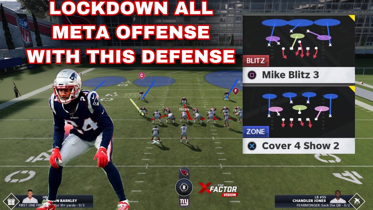 THIS DEFENSE LOCKS DOWN EVERY META OFFENSE! MADDEN 21 BLITZ AND MATCH DEFENSE!