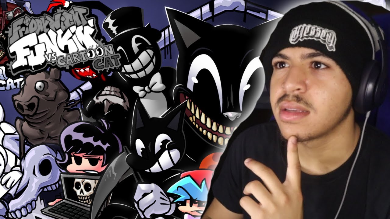 FNF VS Cartoon Cat 2.0 IS INSANE
