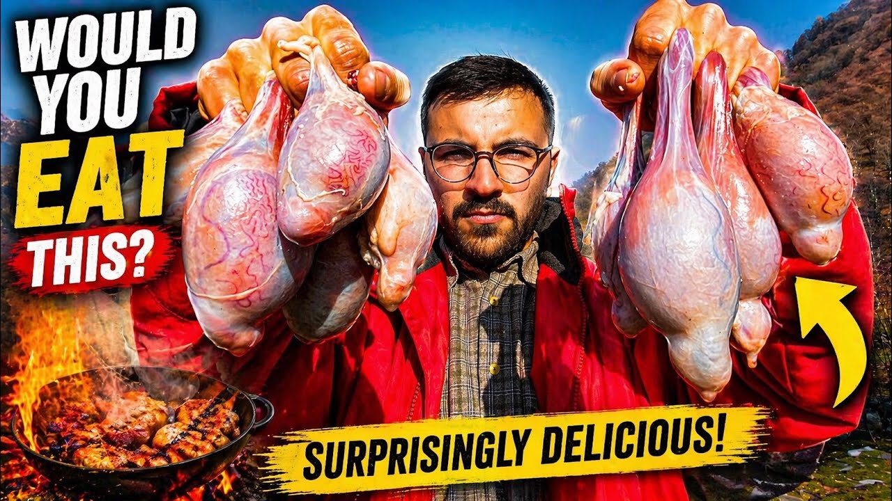 ВОСХИТИТЕЛЬНЫЙ РЕЦЕПТ ЯИЧЕК ЯГНЕНКА. | ЯИЧКИ ЗАПЕЧЕННЫЕ НА КАМНЕ