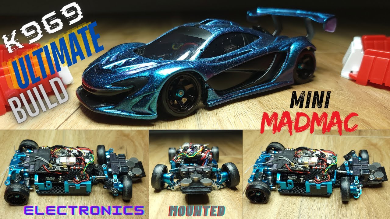 Переделка WLToys K969 завершена! Обновленная электроника: гироскоп DasMikro V6, регулятор скорост...