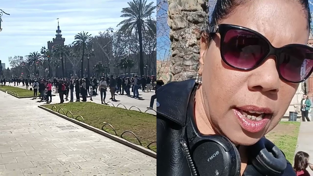 Arco del triunfo de Barcelona.