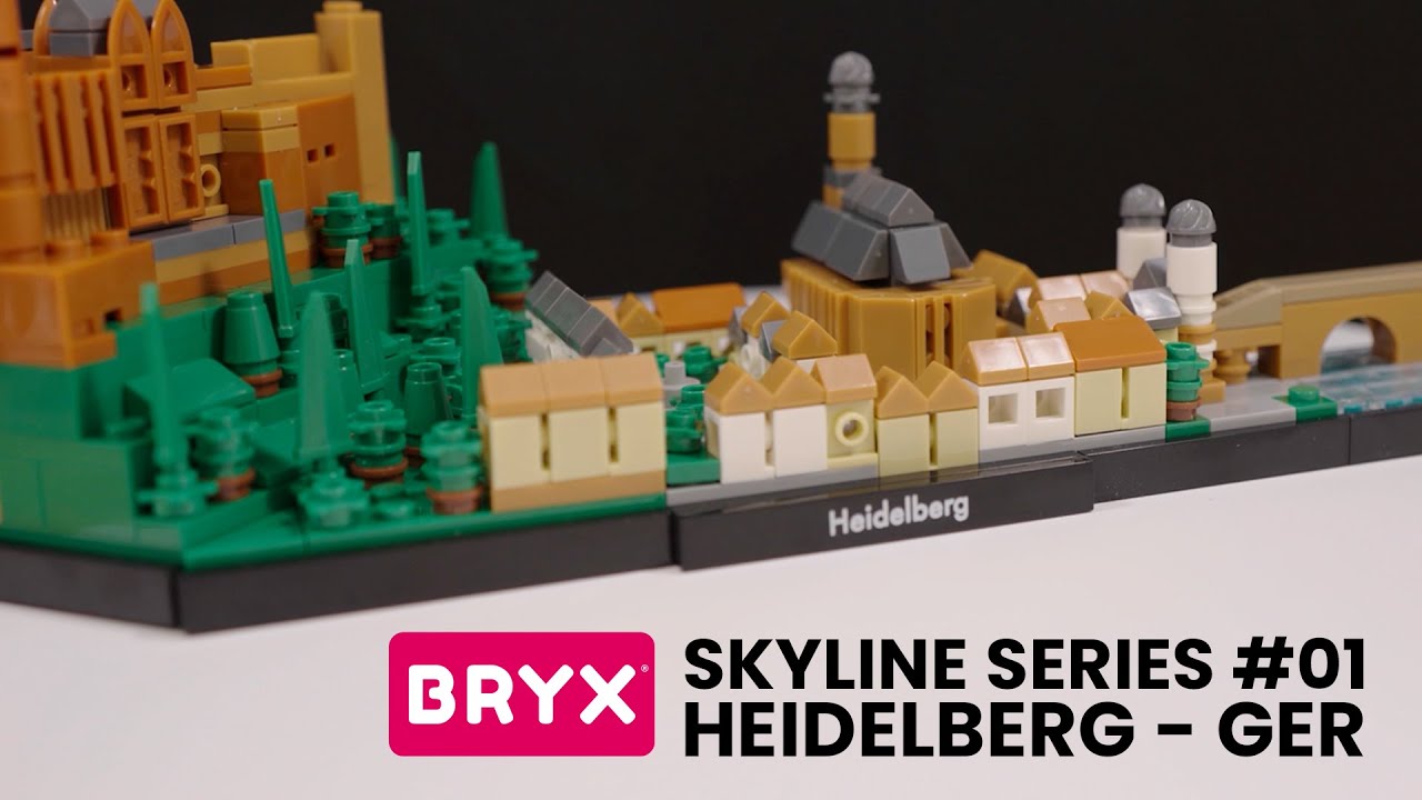 Heidelberg - BRYX Monuments - Skyline Series #01 - Klemmbausteine