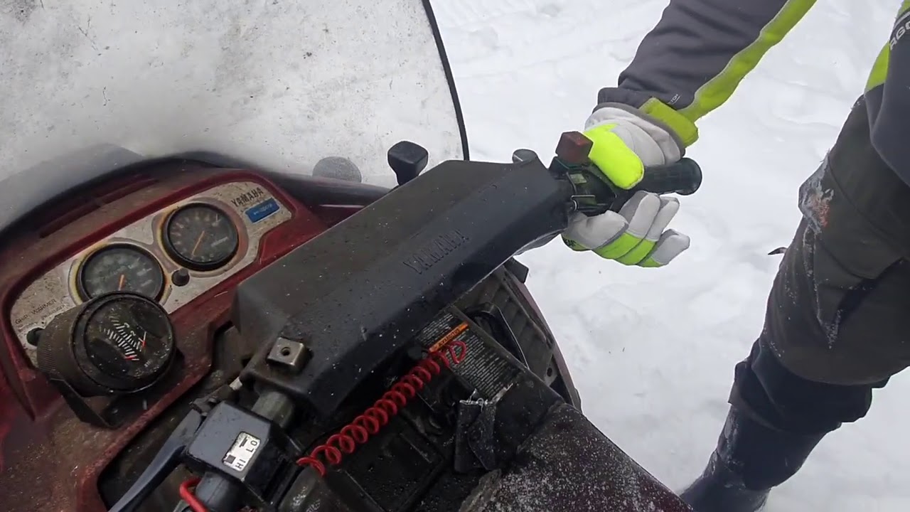 Yamaha Venture 480 TF, taisin ostaa snowmobilen