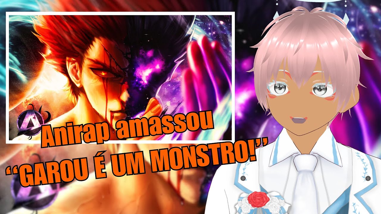 Vtuber React | ♪ Garou (One Punch Man) | Cosmic Monster | AniRap e ‪OkabeOficial‬