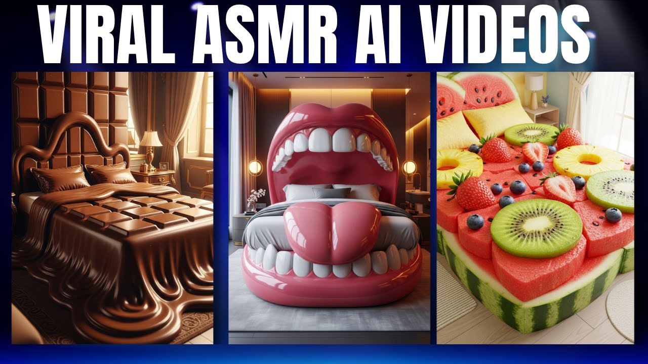 How To Create VIRAL ASMR Videos Using ONLY Free AI