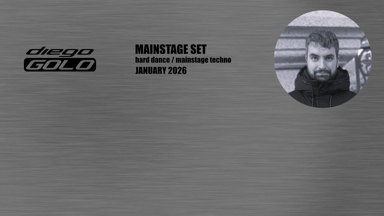diego GOLO | MAINSTAGE SET | hard dance / trance / mainstage techno [2026]