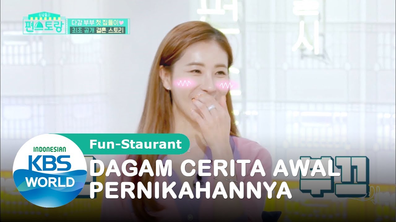Dagam Cerita Tentang Awal Pernikahannya |Fun-Staurant |SUB INDO|200929 Siaran KBS WORLD TV|