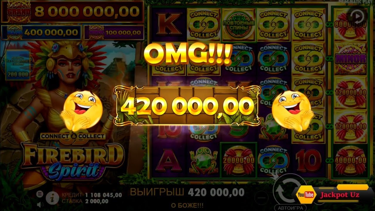 FIREBIRD SPIRIT PROGMATIC PLAY YANGI SLOT NIMA QILGANINI KO'RING :)   