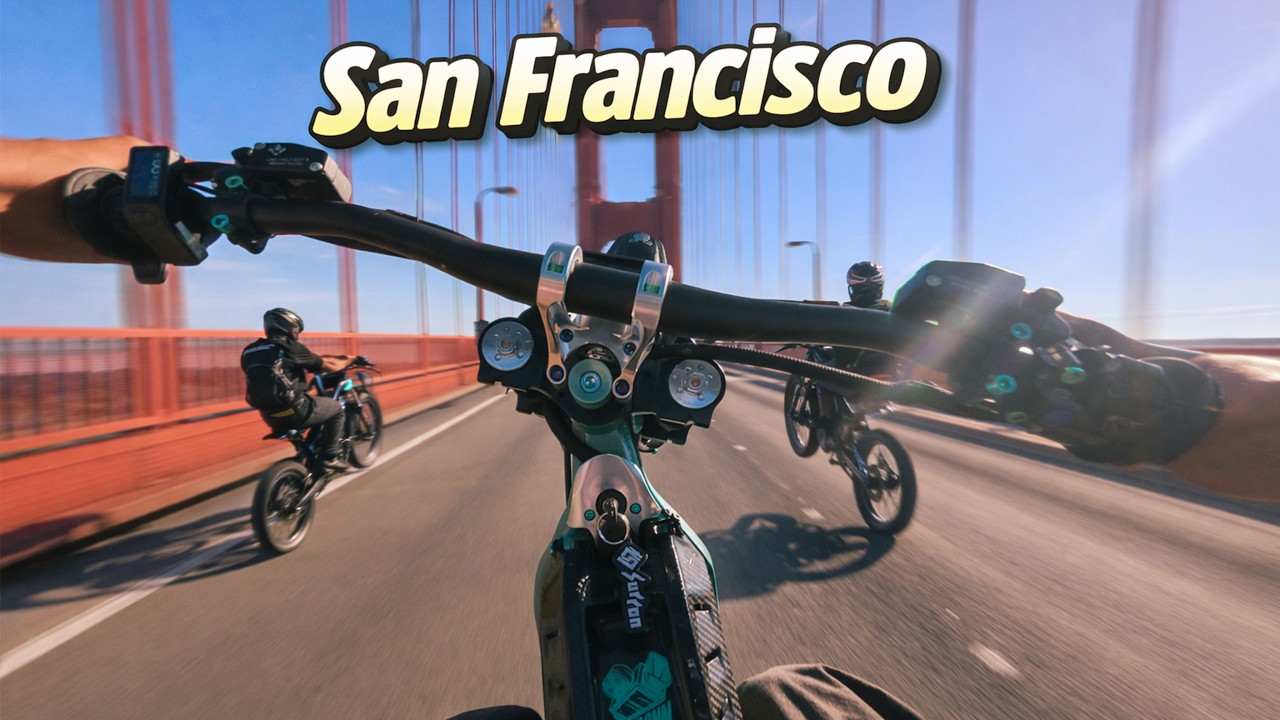 I Let Strangers Show Me Around San Francisco on My Sur Ron