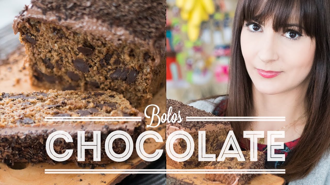 BOLO DE BANANA DE LIQUIDIFICADOR COM CHOCOLATE | Dani Noce