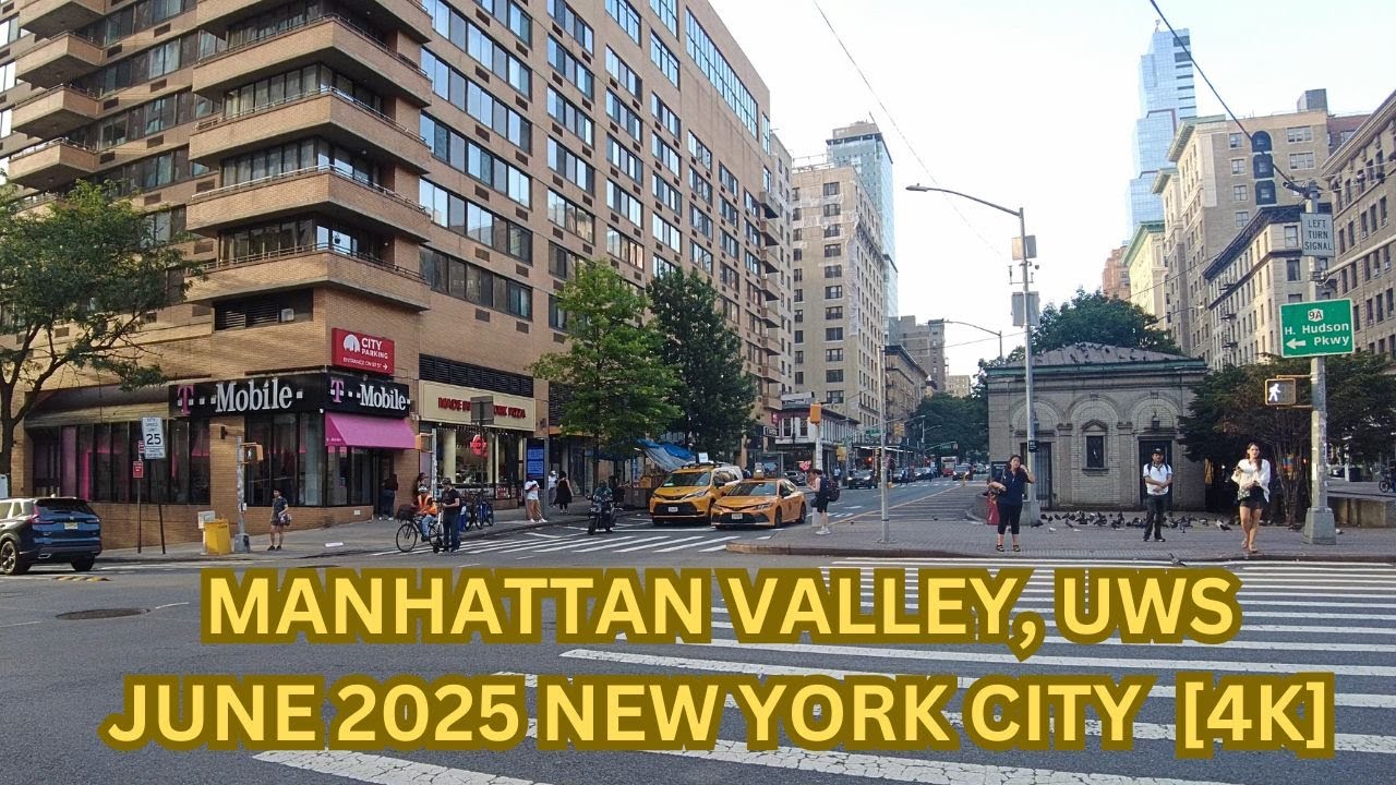 Life in Manhattan Valley, Upper West Side. June 2025 New York City Walking Tour [4K]
