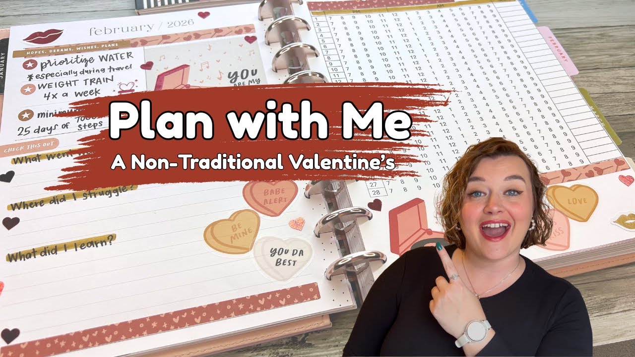 Планируйте вместе со мной // Классический ежедневник Happy Planner // Текущая страница и трекер сна