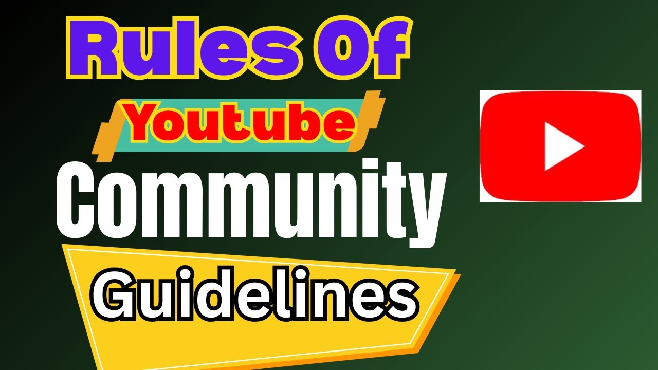 Youtube Community Guidelines Kiya Hai New Creators Ke Liye || Rules Of Community Guidelines In 2026