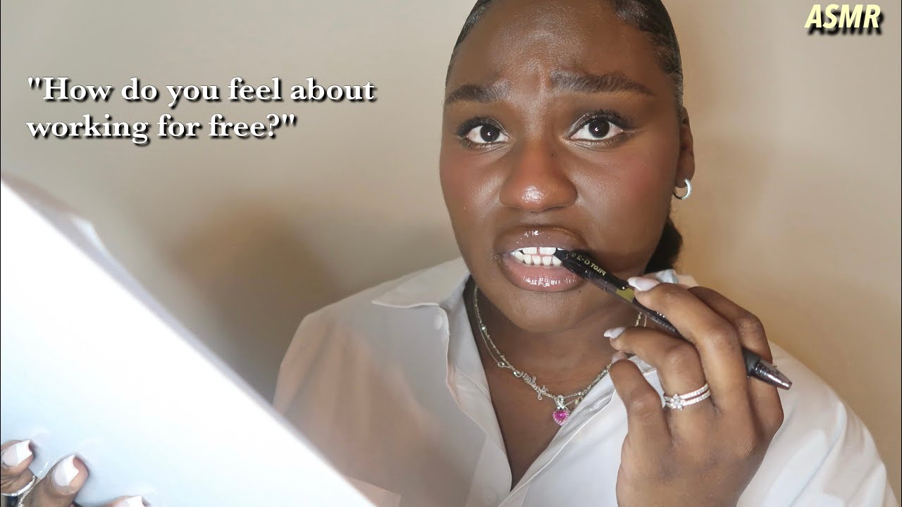 ASMR POV: You Get Interviewed For The Job That Wants EVERYTHING From You And Pays NOTHING!!