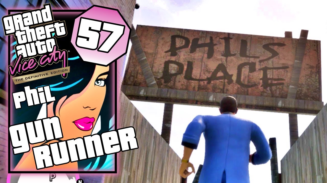 GTA Vice City The Definite Edition - Gun Runner - Phil Mission Gameplay Walkthrough Part 57