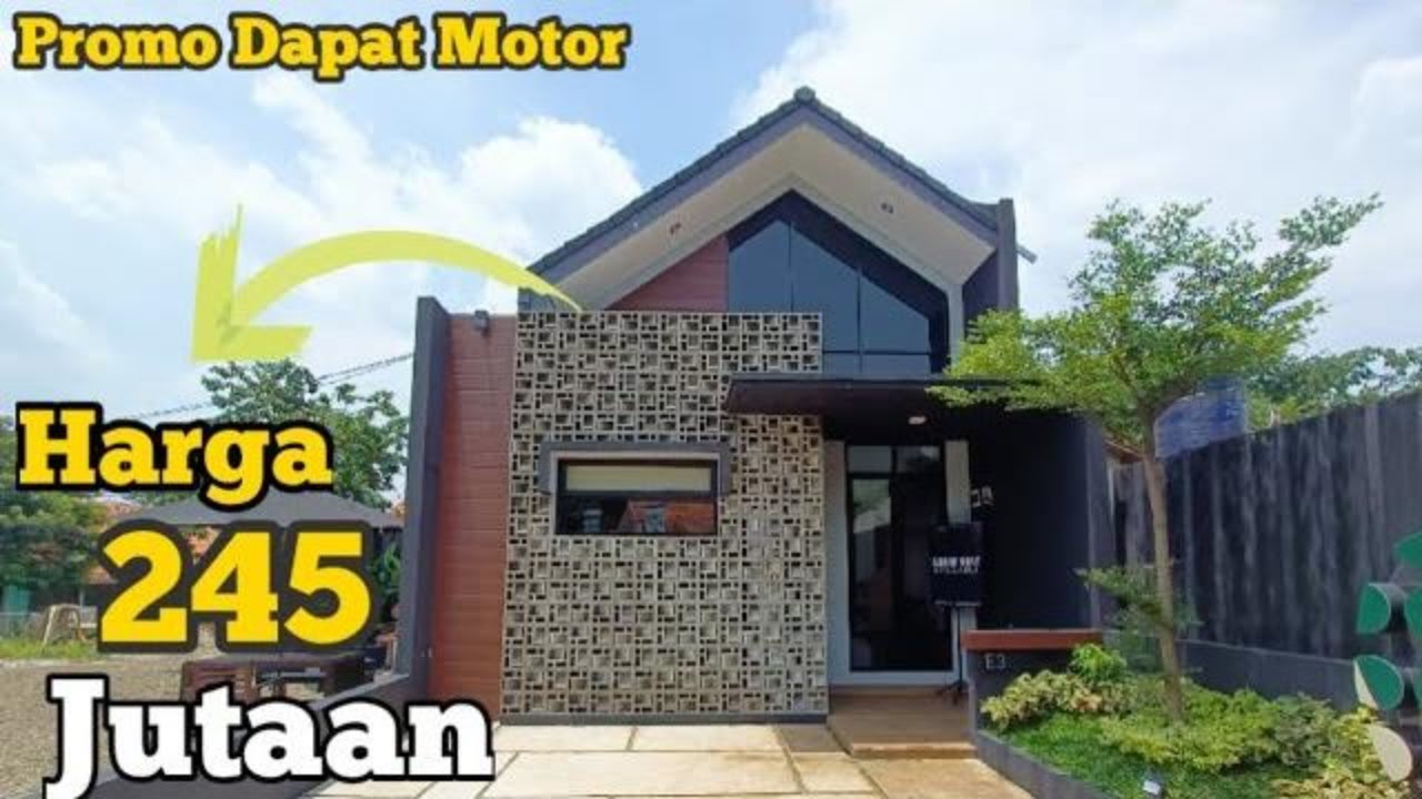 RUMAH INDUSTRIAL MURAH MULAI 200 JUTAAN | PESONA REMBOELAN MUNGIL