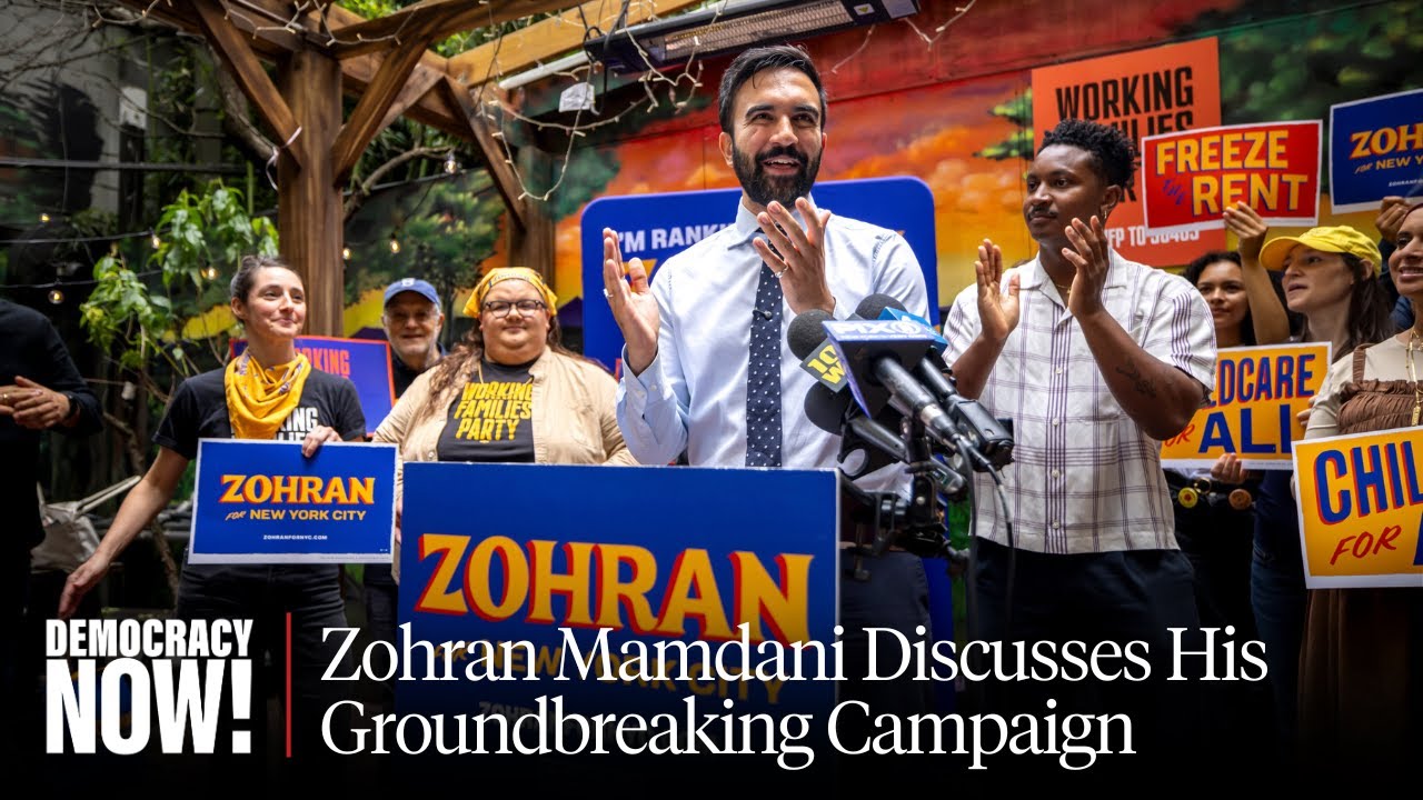 NYC Mayoral Primary Day: Zohran Mamdani on Building a Movement & Campaigning for an Affordable City