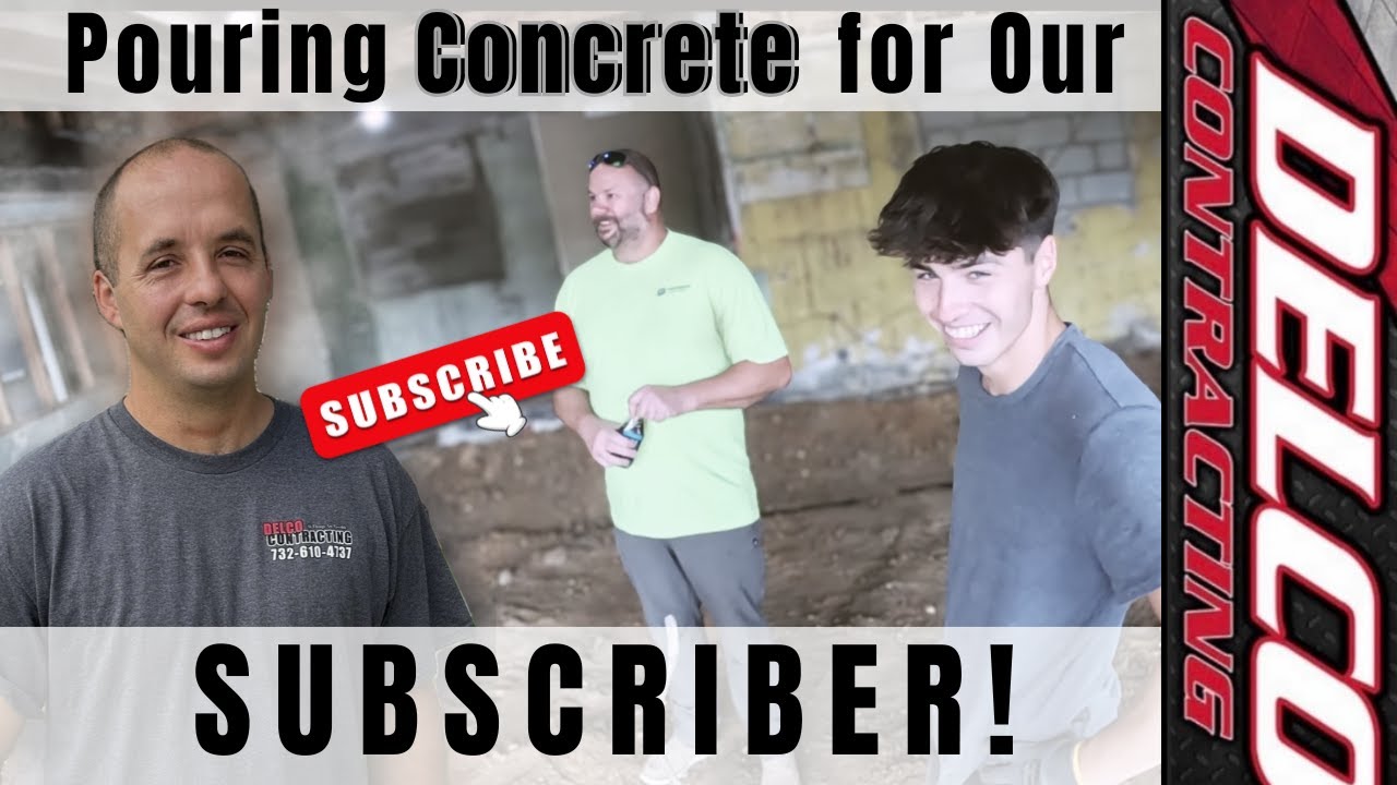 Prepping For A Concrete Garage Floor!