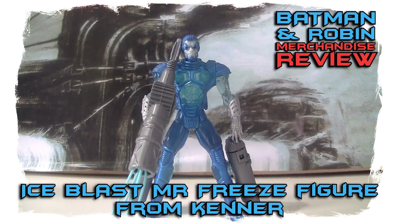 Batman & Robin Merchandise Review - Ice Blast Mr Freeze figure from Kenner