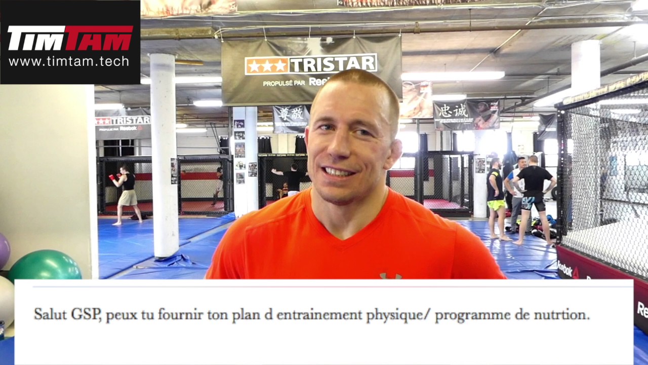 Ask me anything with Georges St-Pierre  at Tristar Gym - Brought to you by Timtam.tech