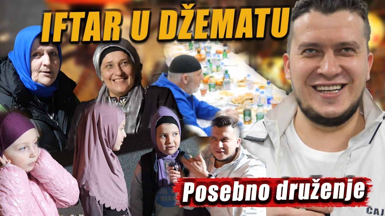 NAJVESELI DŽEMAT - Smijeh, iftar i iskreni odgovori - DRIVUŠA !