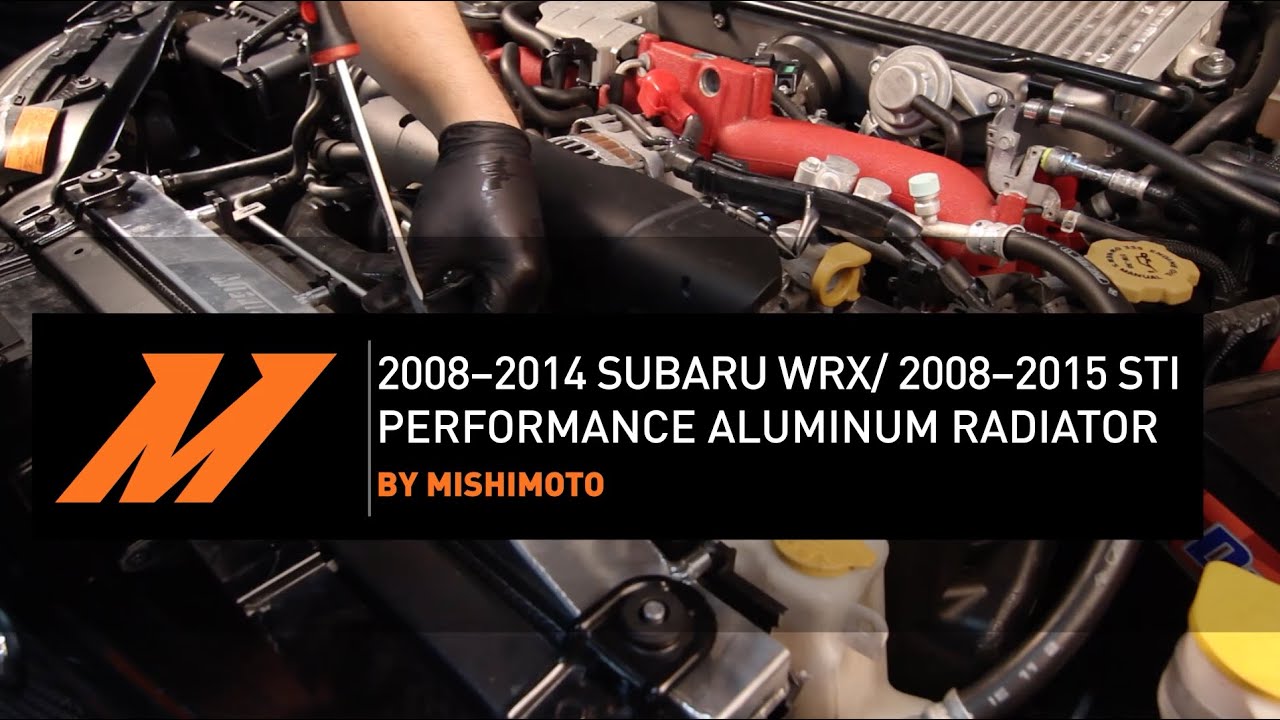 Performance Aluminum Radiator Install Video for the Subaru WRX 2008–2014 / STI 2008–2015