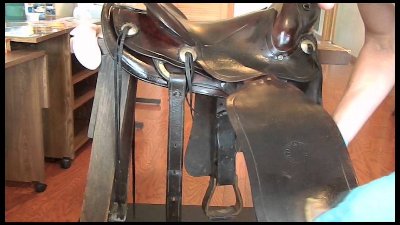 Reconditioning Saddles and Leather Articles