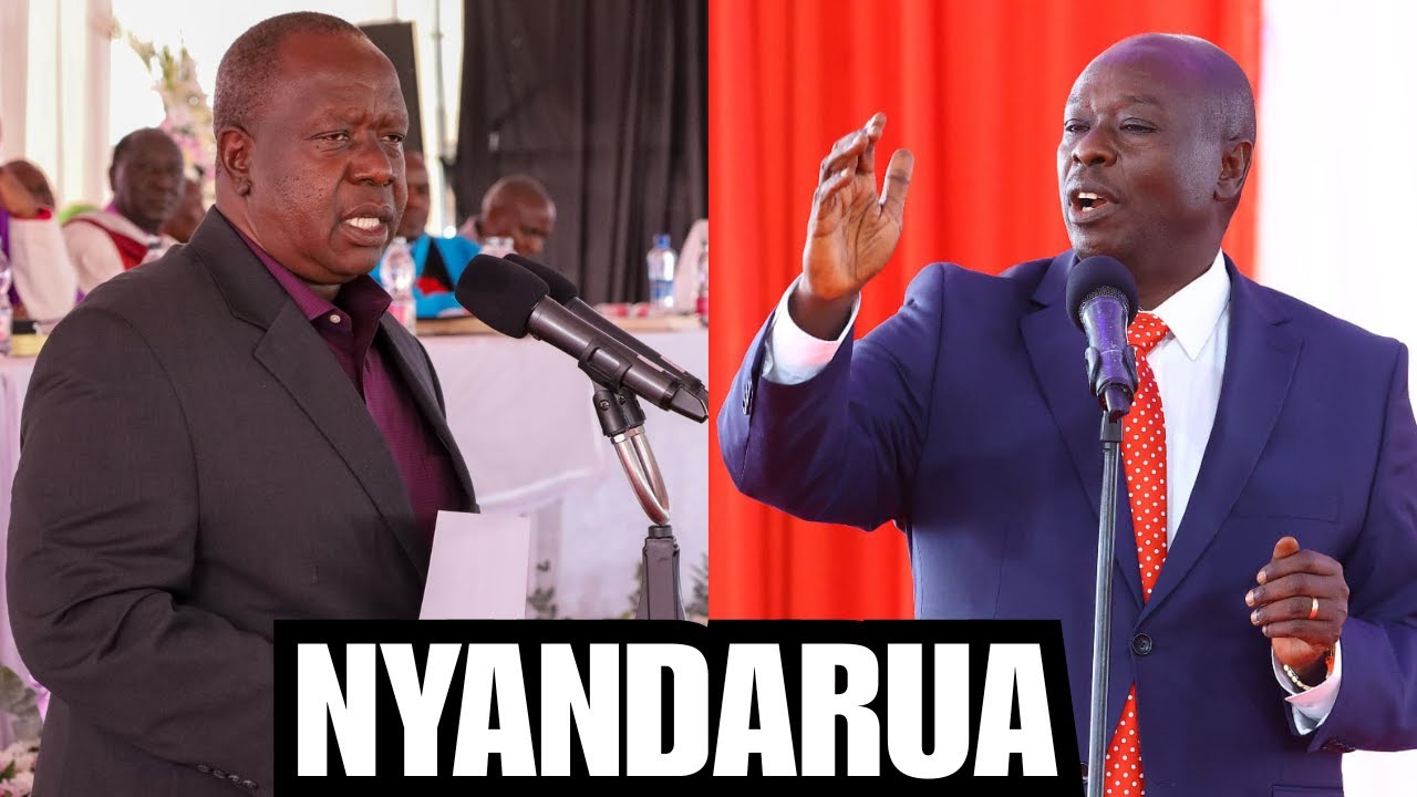 LIVE: Former DP Gachagua, Matiang'i, Muturi & their brigade in Nyandarua for A Sunday Service