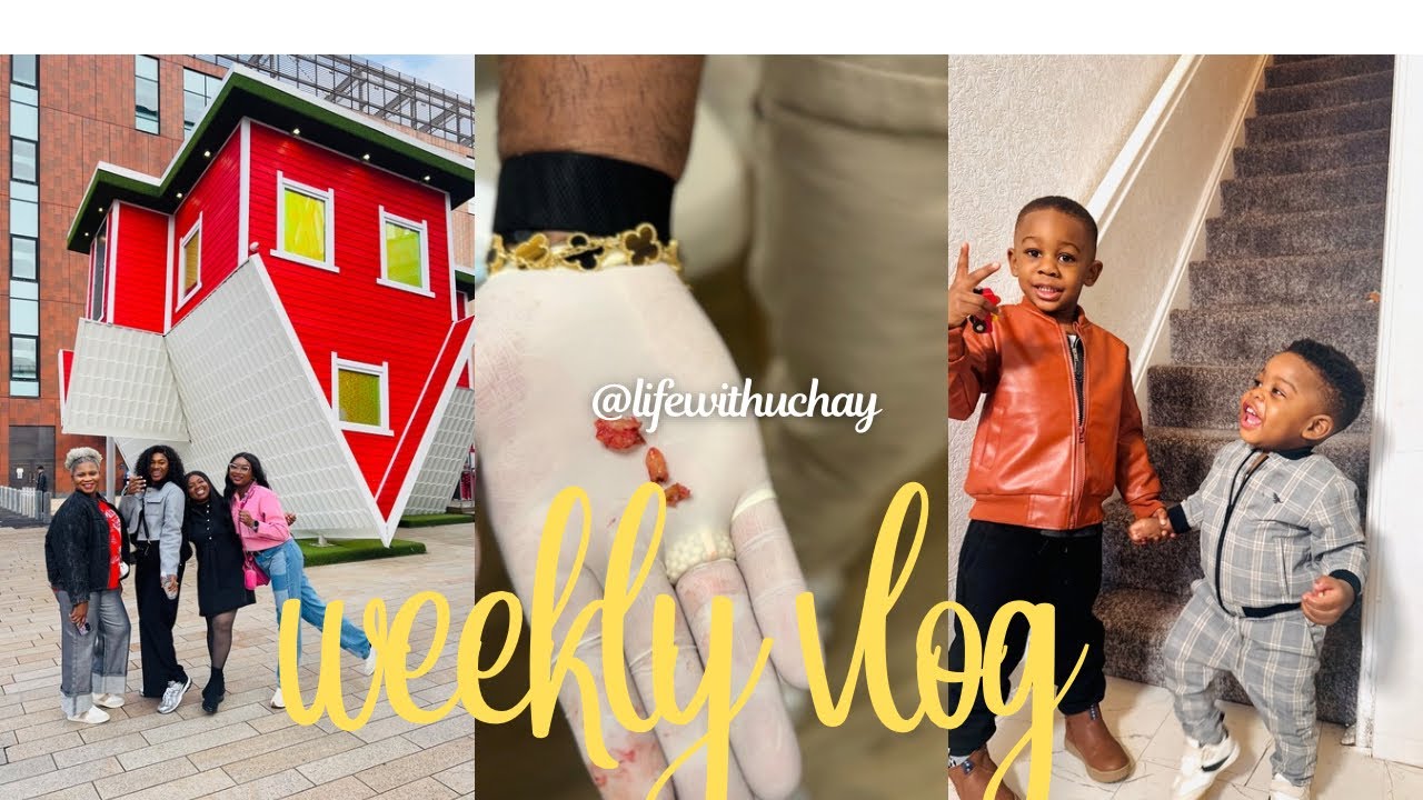 A week in the life of a mum of 2 boys based in the Uk | chilling at the Liverpool upsidedown house
