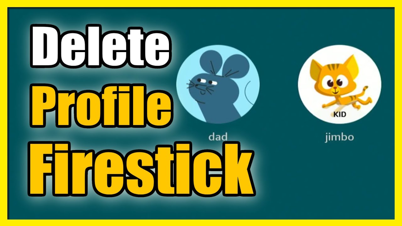 How to Delete Profile On Amazon Fire TV Stick (Easy Method)