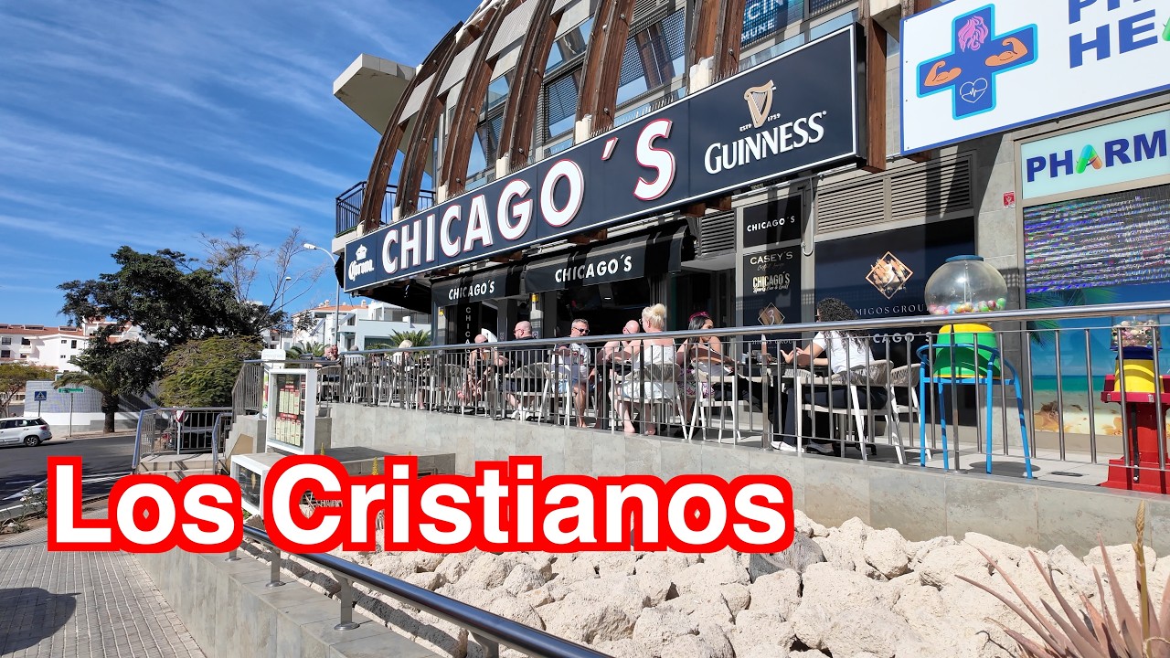 Tenerife - Been To Chicago Without Going Through Passport Control...Los Cristianos..