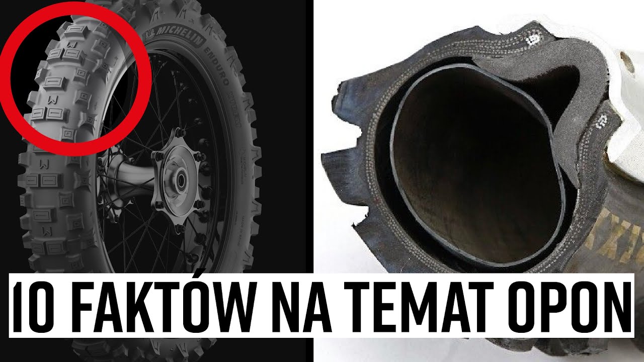 10 Rzeczy, które musisz wiedzieć o oponach cross i enduro