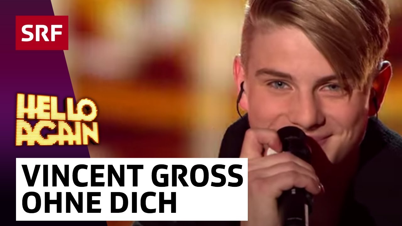 Vincent Gross: Ohne dich schlaf ich heut Nacht nicht ein | Hello Again! | SRF