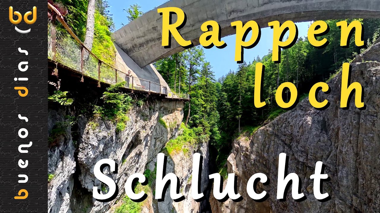 Rappenlochschlucht Dornbirn, atemberaubende Wanderung durch die schönste Schlucht Österreichs