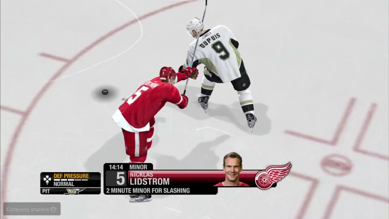 Nostalgic Games: NHL 09 PIT-DET