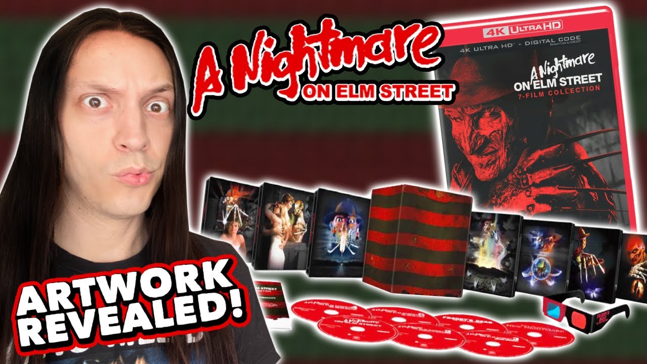 A Nightmare on Elm Street 4K Collection ART REVEALED