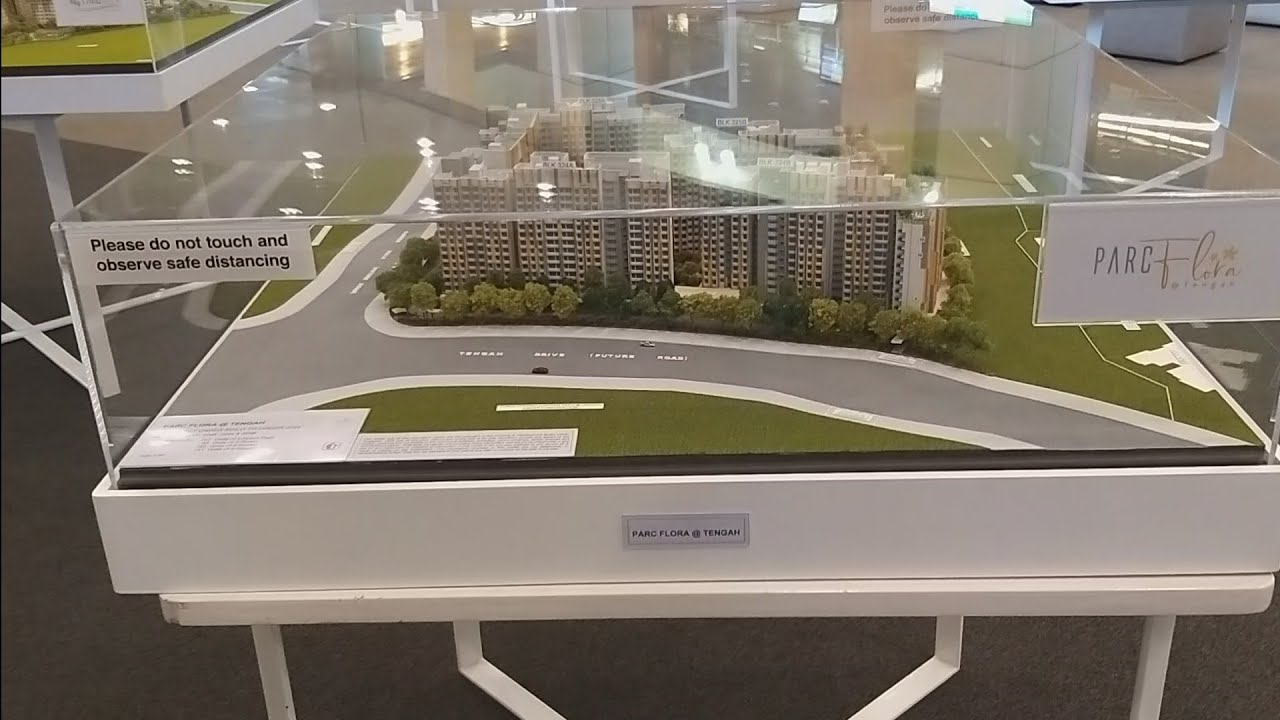 Parc Flora @ Tengah February 2022 BTO 3D Model