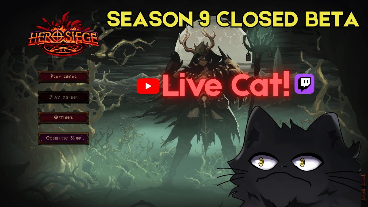 HERO SIEGE S9 CLOSED BETA S9 GAMING AND TESTING