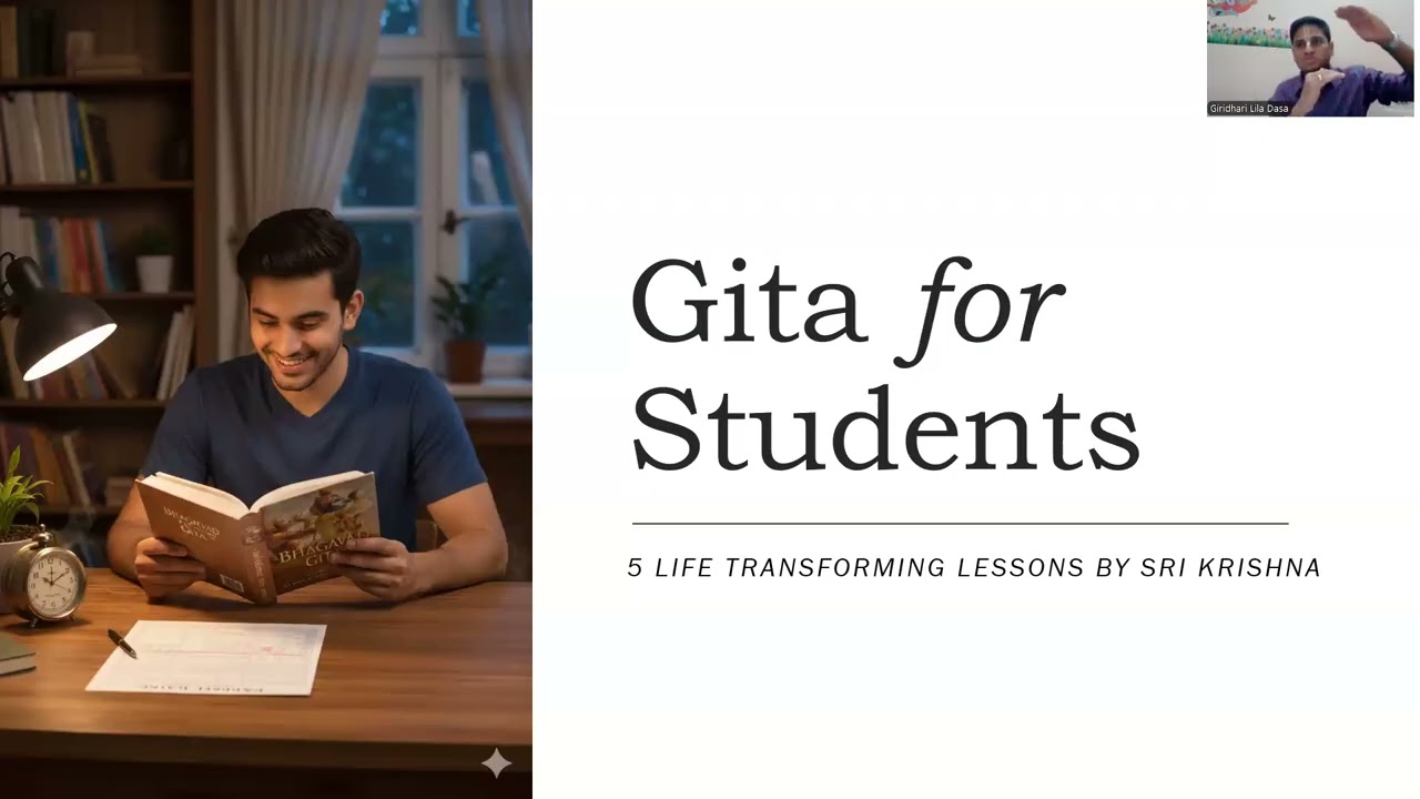 IBK Youth Forum : Gita For Students - Part 1