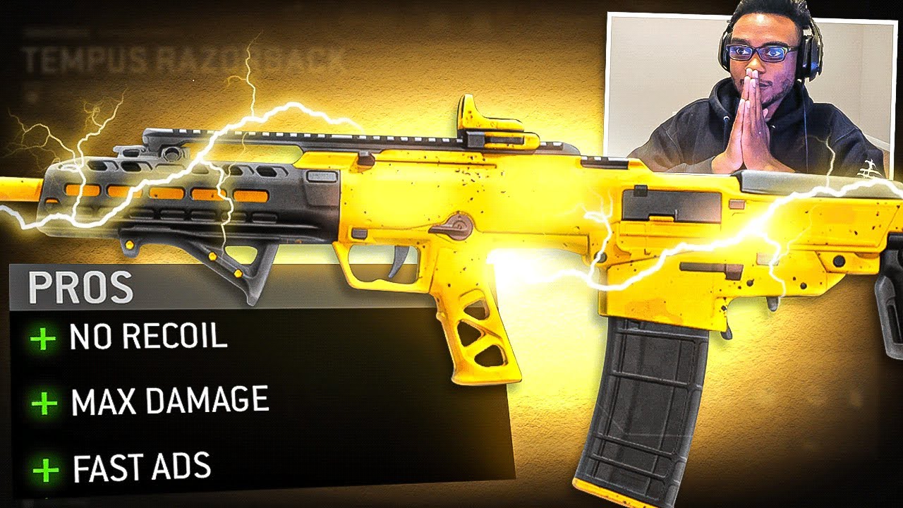 the *NEW* TEMPUS RAZORBACK CLASS has NO RECOIL in MW2! (Best TEMPUS RAZORBACK Class Setup) - MW2