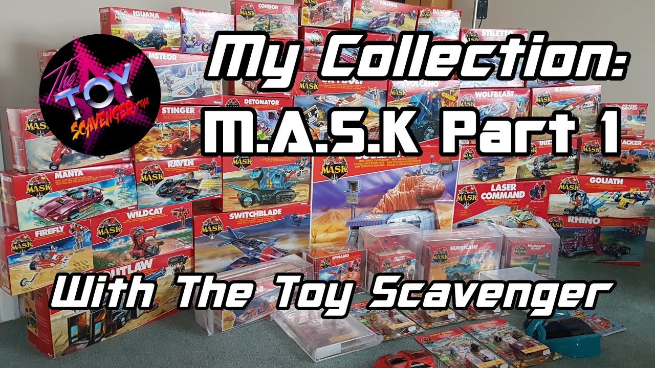My Vintage Toy Collection: M.A.S.K Part 1 With The Toy Scavenger
