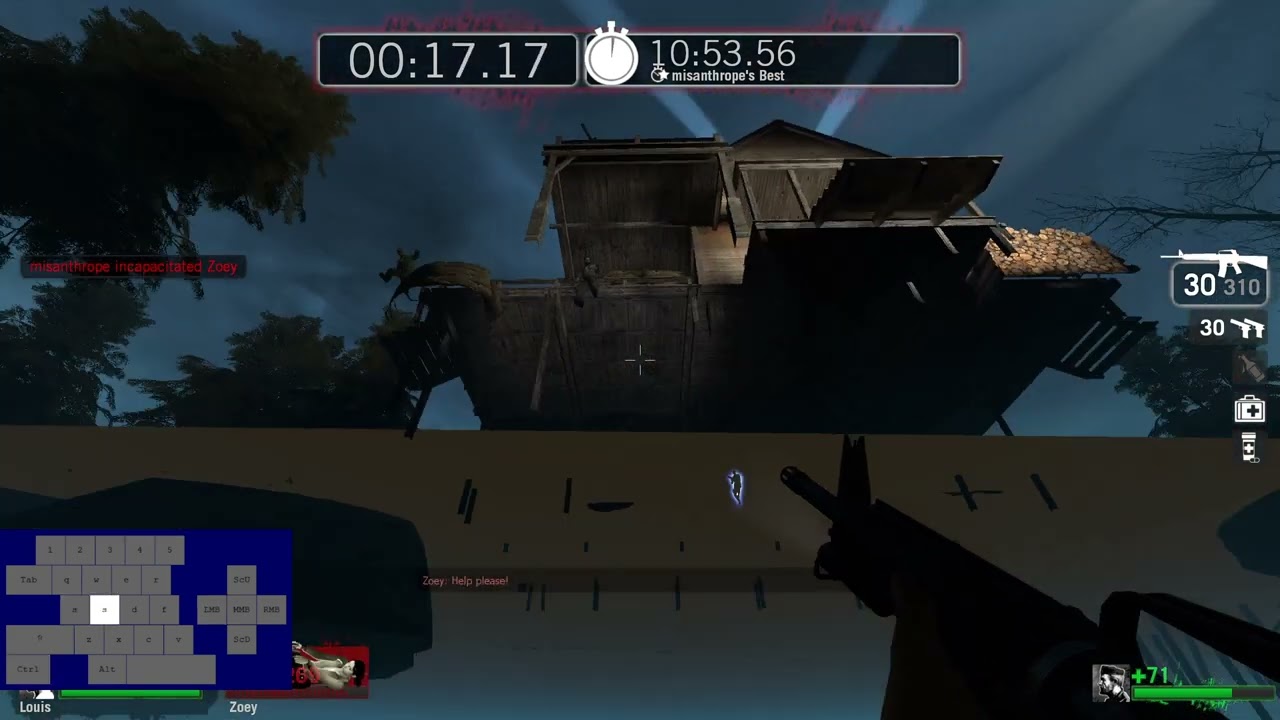 Left 4 Dead Death Toll The Boathouse Survival Getting under the map