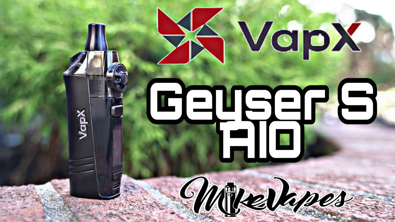 VapX Geyser S AIO Is A Flavor Machine!