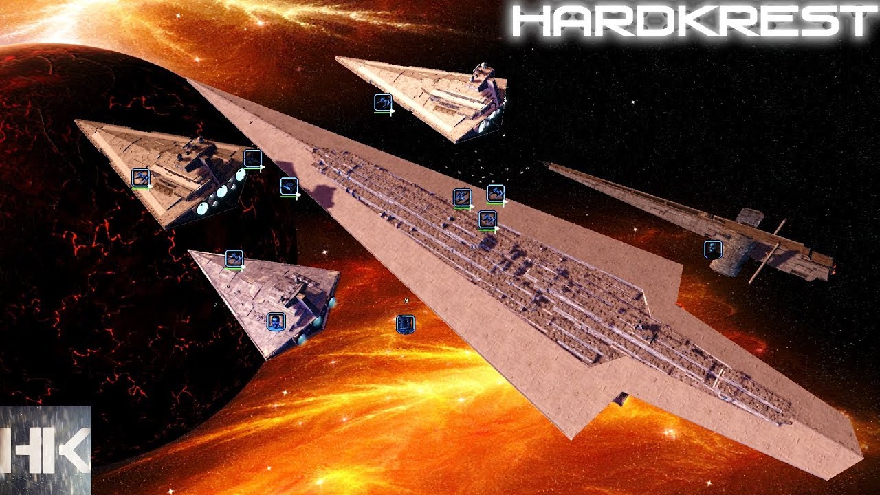 Star Wars: Empire at War Secrets of a fallen Empire - Extreme - Empire 2v2v2v2 - Полное затмение