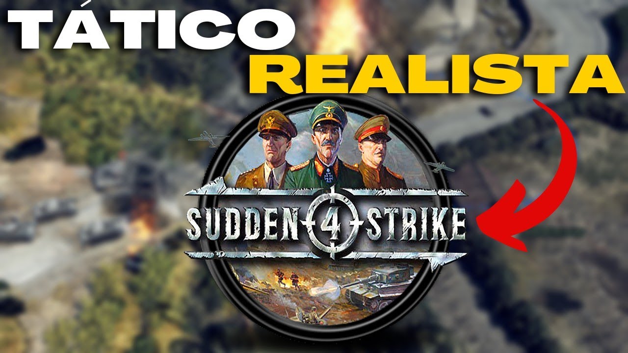 RTS T&Aacute;TICO E REALISTA - Sudden Strike 4 PS5