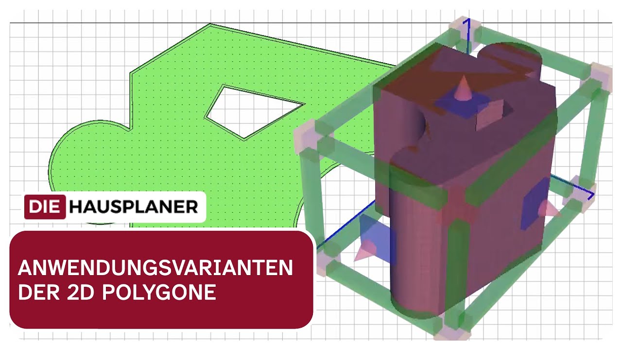 Die vielen Anwendungsvarianten der 2D Polygone