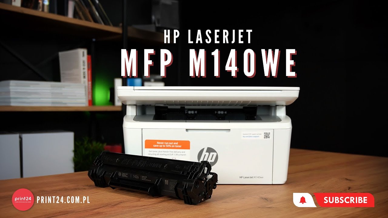 🖨 HP LaserJet MFP M140we - Tania drukarka laserowa do domu i biura